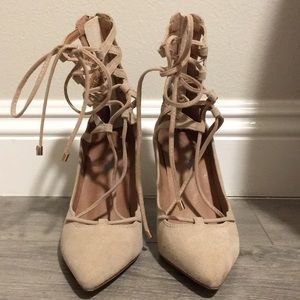 COPY - Jeffrey Campbell x Free People Nude Lace U…